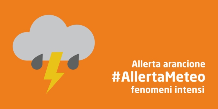 allerta meteo arancione