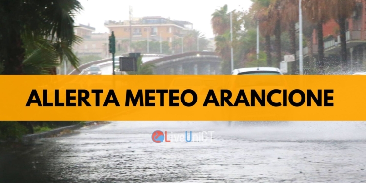 allerta meteo arancione