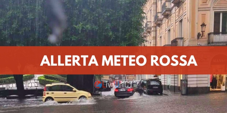 allerta meteo rossa