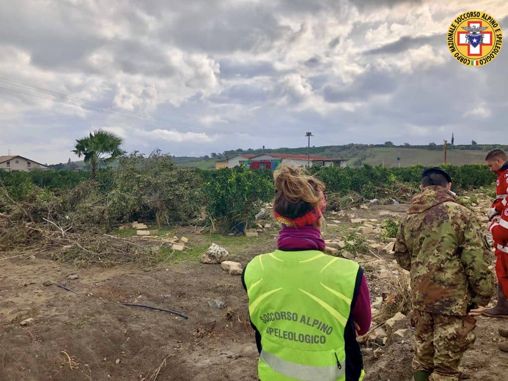 Alluvione in Sicilia: ritrovato il corpo della donna dispersa a Scordia