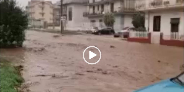 maltempo sicilia alluvione