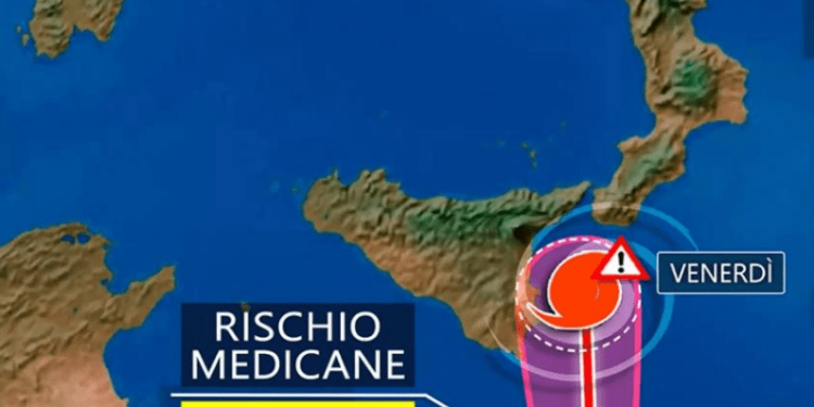 medicane sicilia meteo