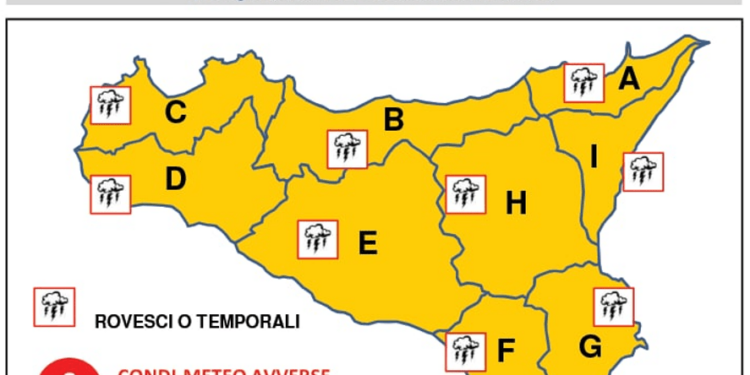 allerta arancione sicilia