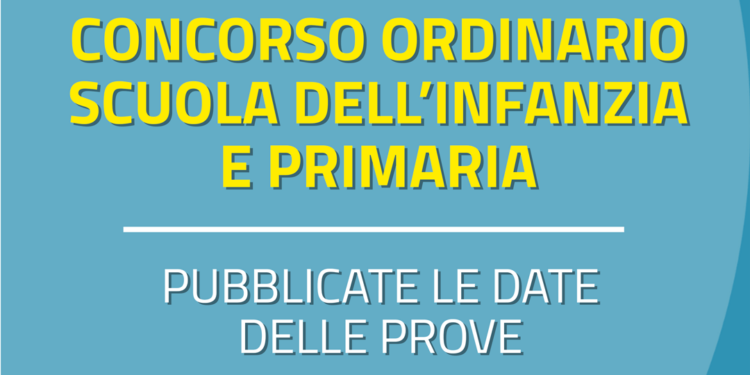 concorso ordinario scuola