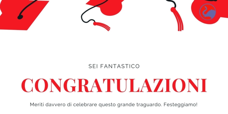 congratulazioni laurea