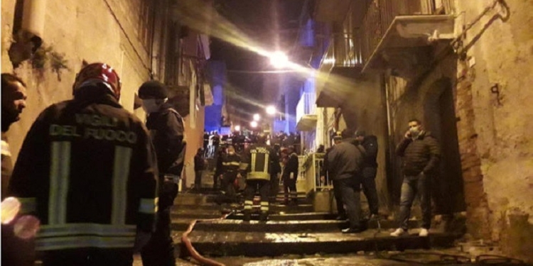 incendio palma di montechiaro