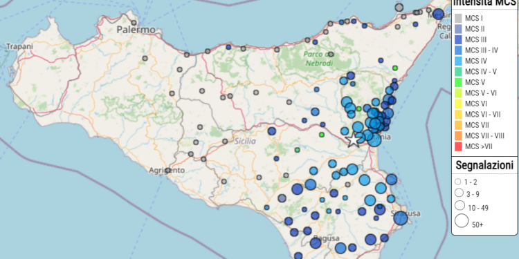 terremoto catania 23 dicembre