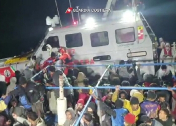 Sbarco di migranti a Lampedusa