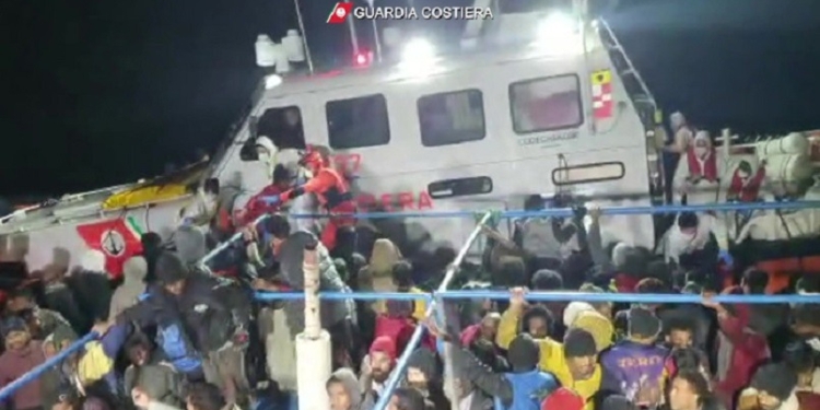 migranti lampedusa morti freddo