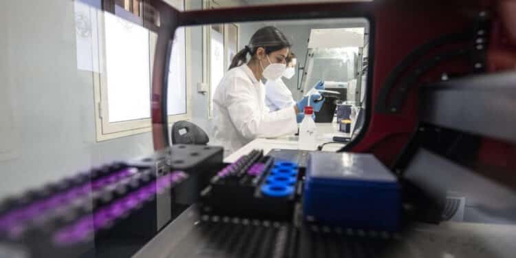 Infermiera in ospedale