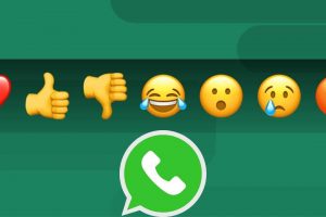 whatsapp reazioni