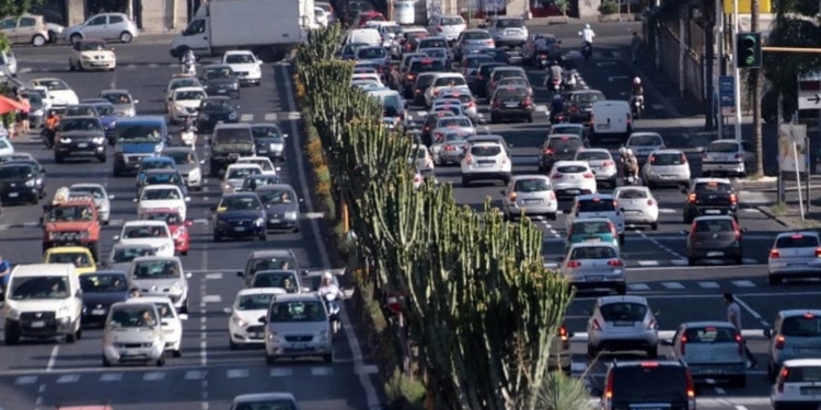 catania traffico inquinamento