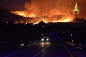 incendi in Sicilia