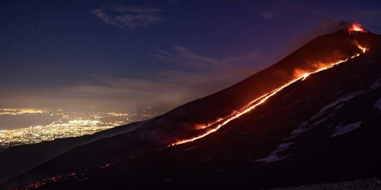 eruzione etna