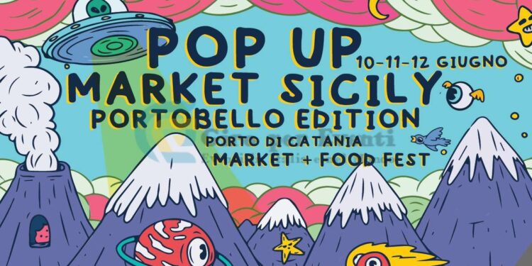 pop up market sicily catania