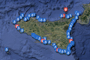 mappa balneare sicilia