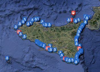 mappa balneare sicilia