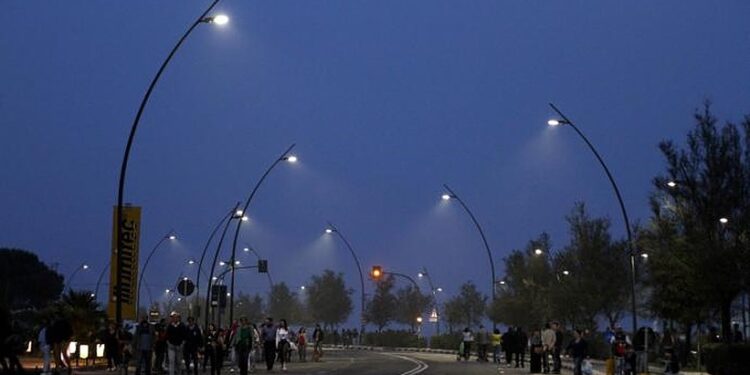 lungomare liberato notturno