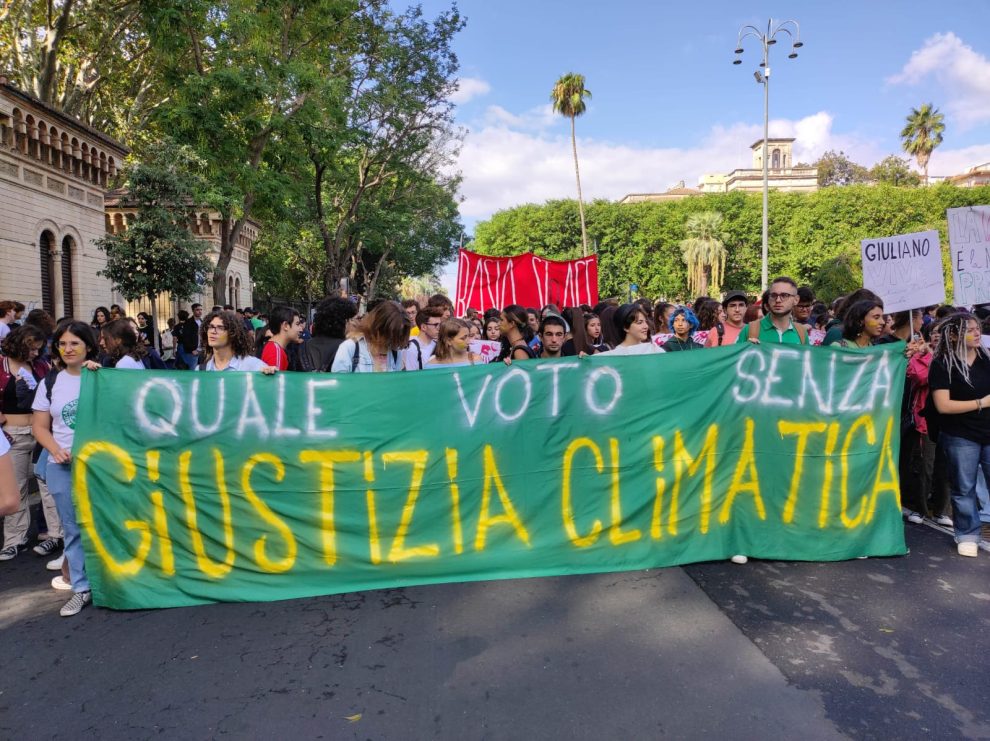 Sciopero globale clima- Sciopero clima Catania- Sciopero