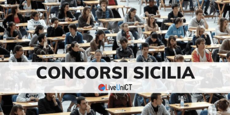 concorsi pubblici sicilia 2022