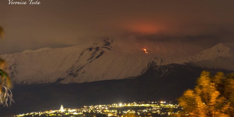 etna in eruzione ingv