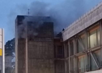 Incendio all'Ospedale Papardo