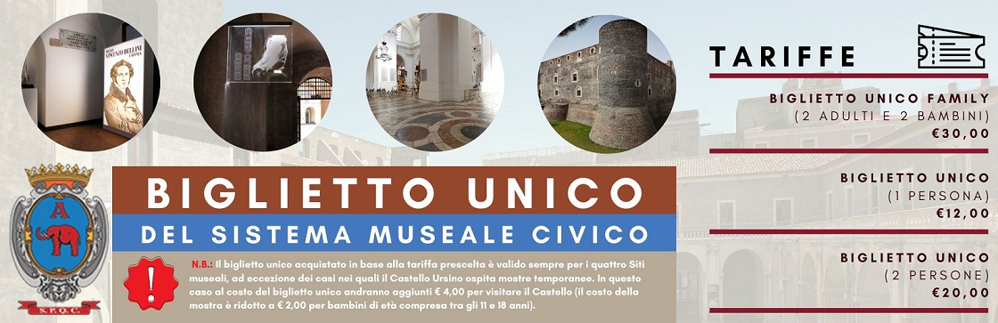 biglietto musei civici Catania