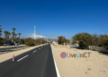 sabbia della playa sulle strade di catania