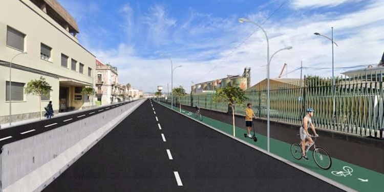 pista ciclabile a catania