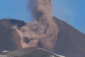 etna eruzione cratere sud-est