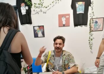 Giulio Mosca "Il Baffo" a etna comics 2023