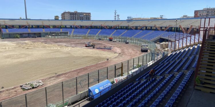 lavori stadio massimino