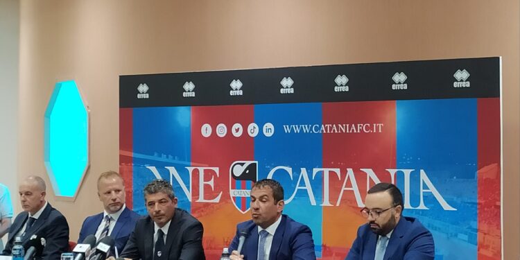 catania fc presentazione staff tecnico