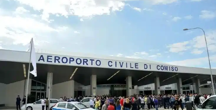 aeroporto catania voli dirottati a comiso