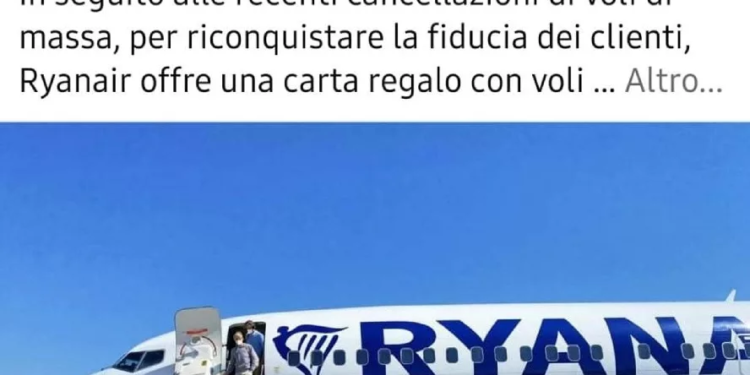 truffa ryanair