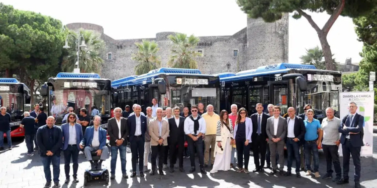 nuovi bus full electric amts catania