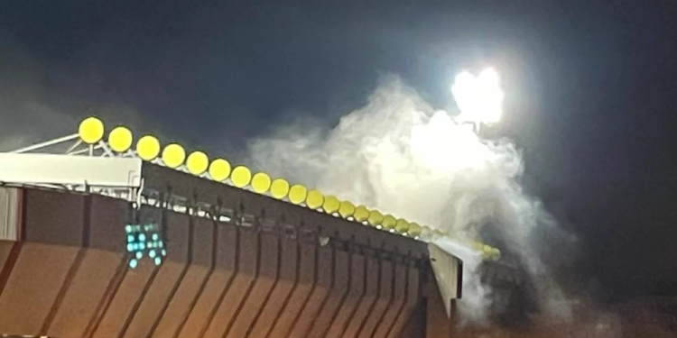 incendio stadio iacovone taranto