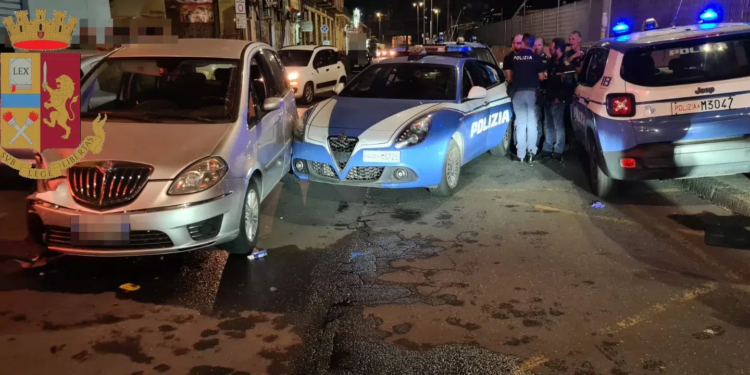 san berillo inseguimento polizia