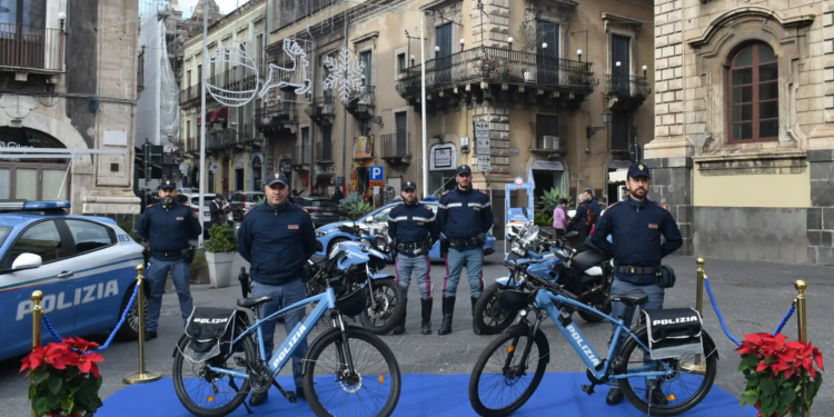 e bike controlli polizia catania centro