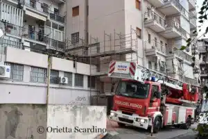intervento vigili del fuoco catania via novara
