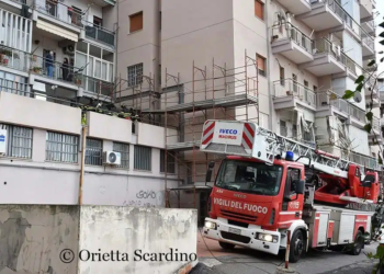 intervento vigili del fuoco catania via novara