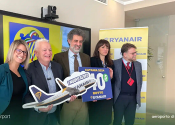 nuove rotte ryanair catania