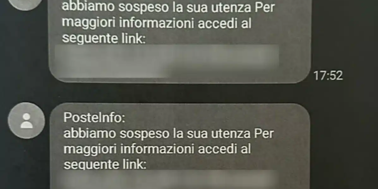 messaggi truffa