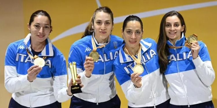 italia campione del mondo di spada