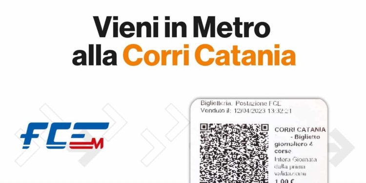 biglietto metro corri catanaia