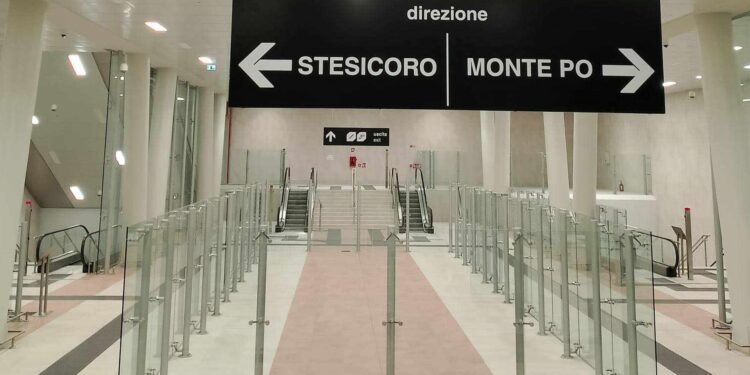 metro catania apertura fontana monte po