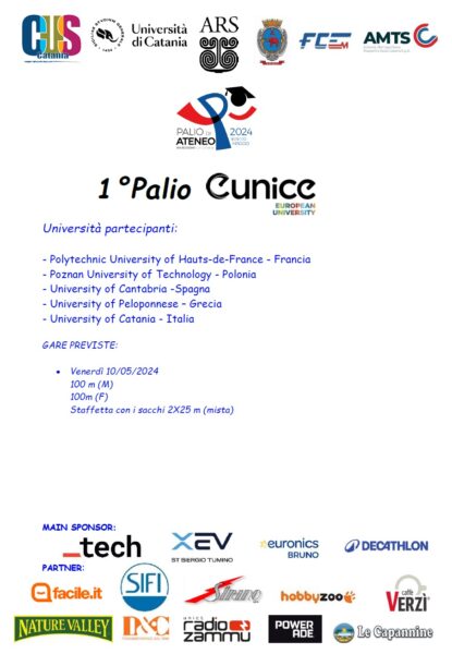 palio ateneo 2024 programma completo