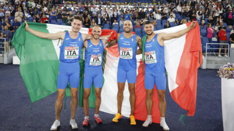 Europei atletica italia 4x100