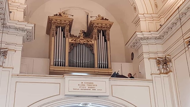 Catania, organo di Santa Maria della Mercede restaurato