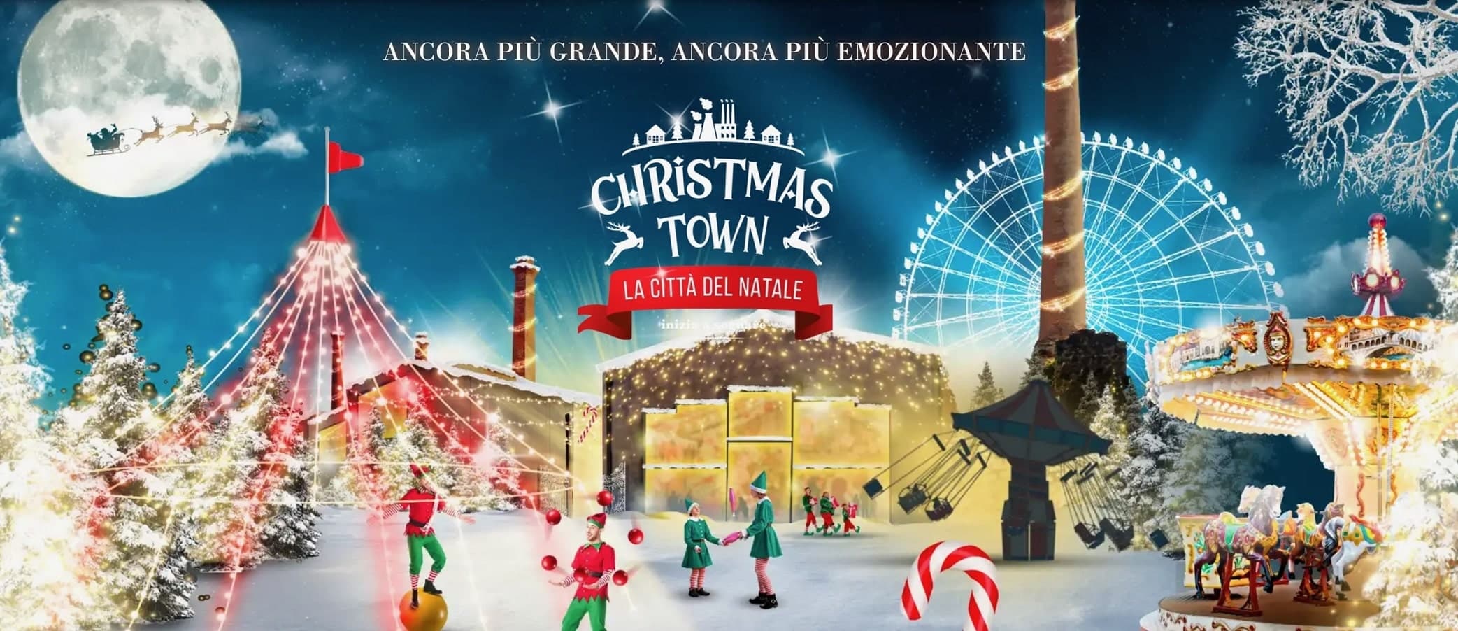 Catania, Christmas Town: torna il parco tematico dedicato al Natale